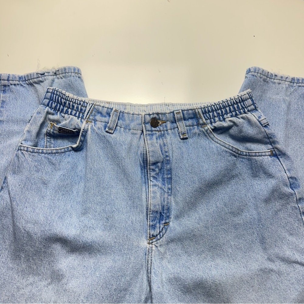 90s Y2K Dad Jeans Light Wash | Relaxed Straight Denim · Riders by Lee - Picture 6 of 13